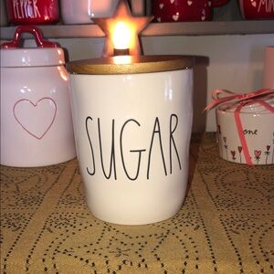 Rae Dunn SUGAR Cellar White (Don’t Bundle With Anything Heavy)